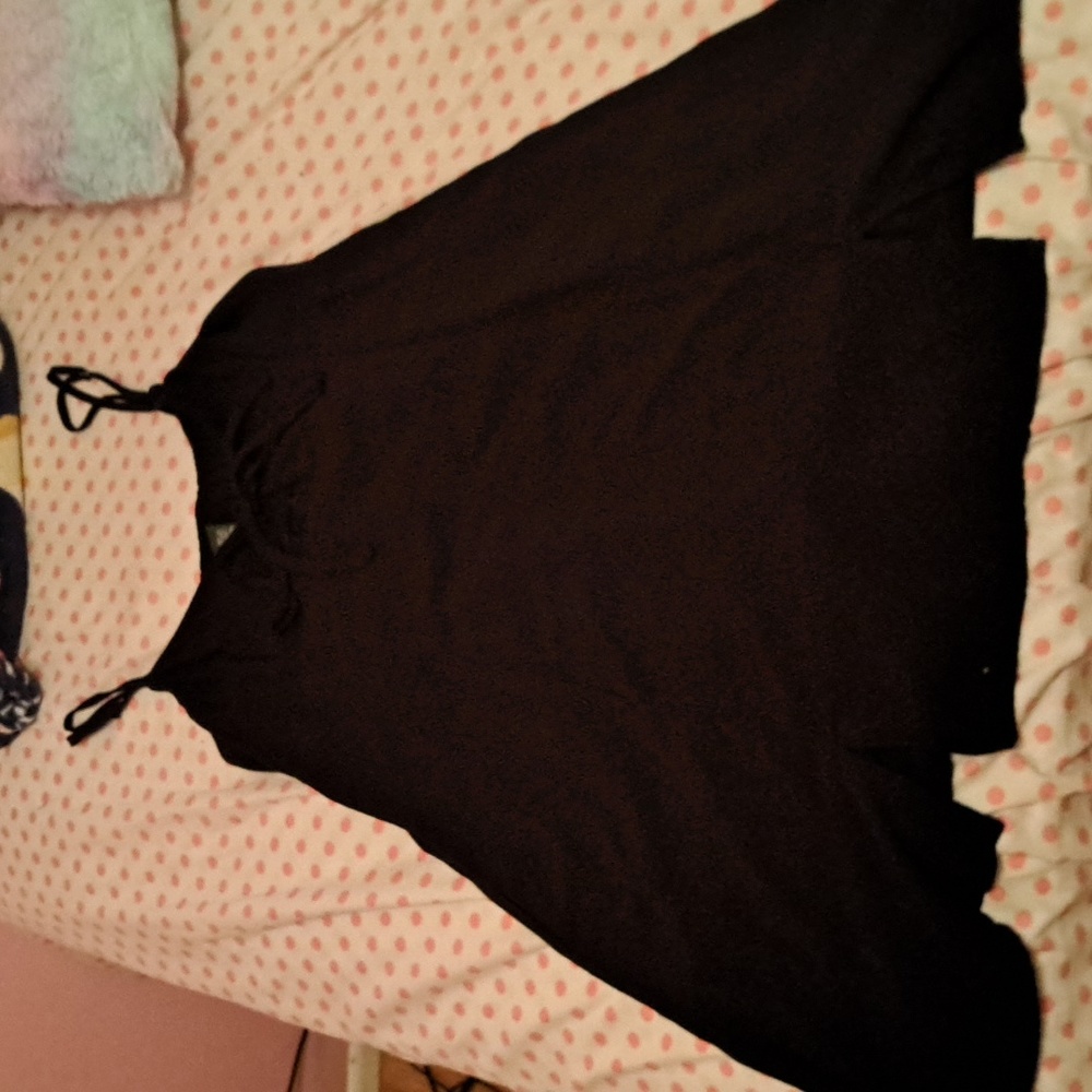 Simple black Sun dress